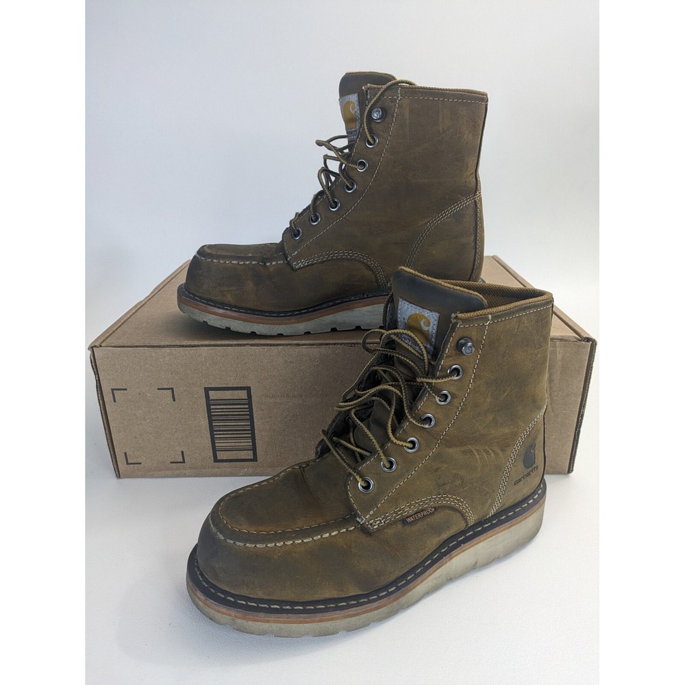 Carhartt Women's Wedge 6" Waterproof Steel Toe FW6225-W Ankle Boot,‎ 7 US